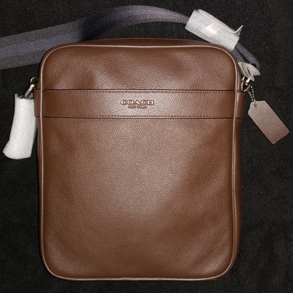 coach flight bag mahogany